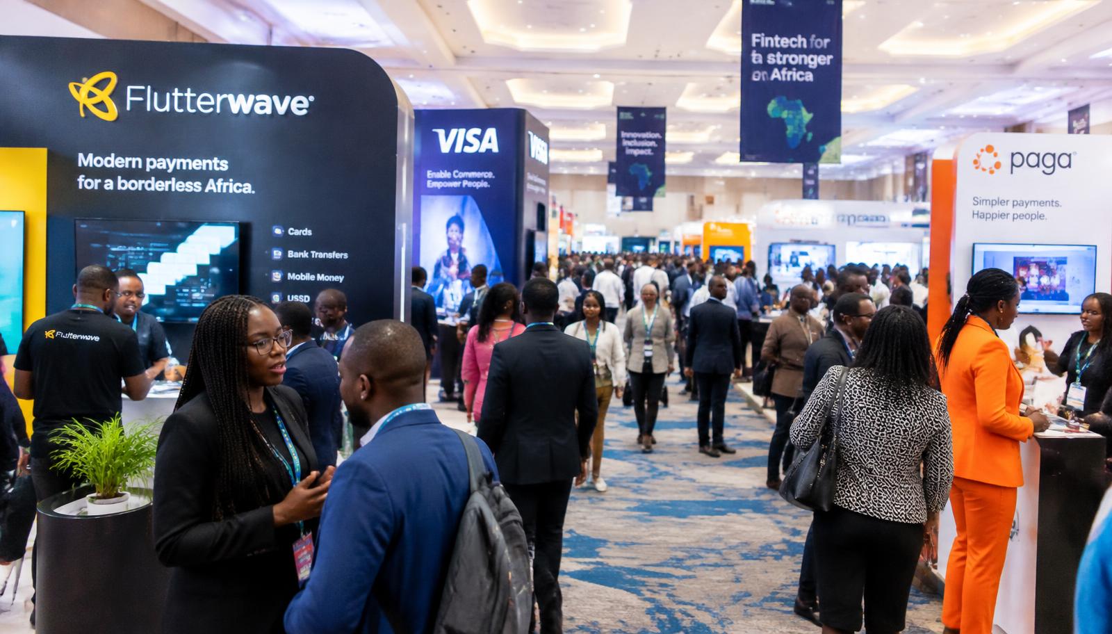 Fintech expo hall